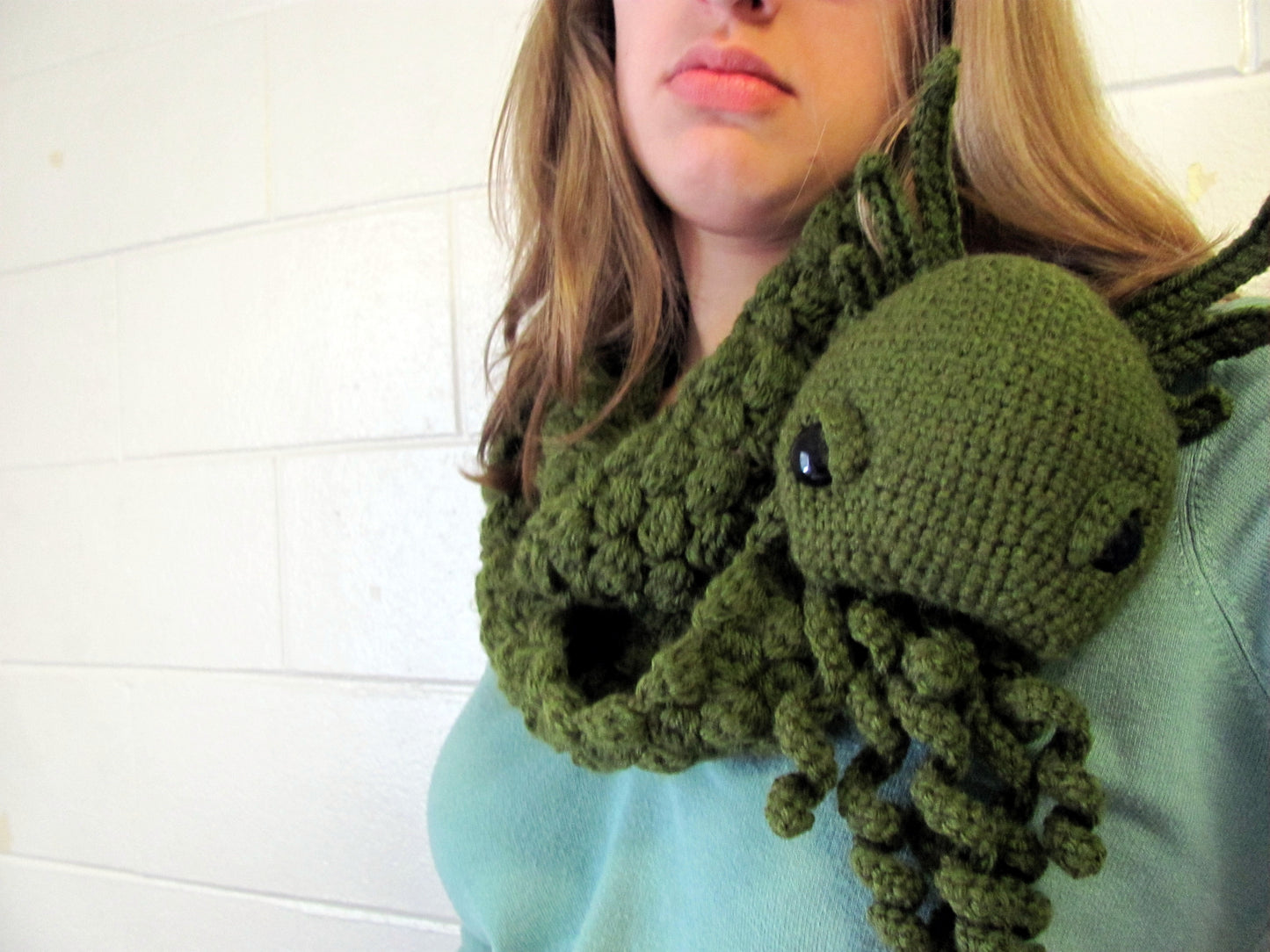 Crochet Pattern Bundle: Cthulhu Scarf and Plush