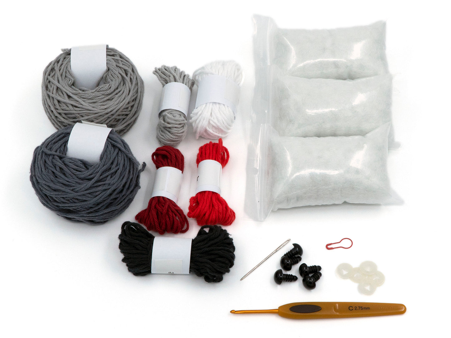 Crochet Kit: African grey
