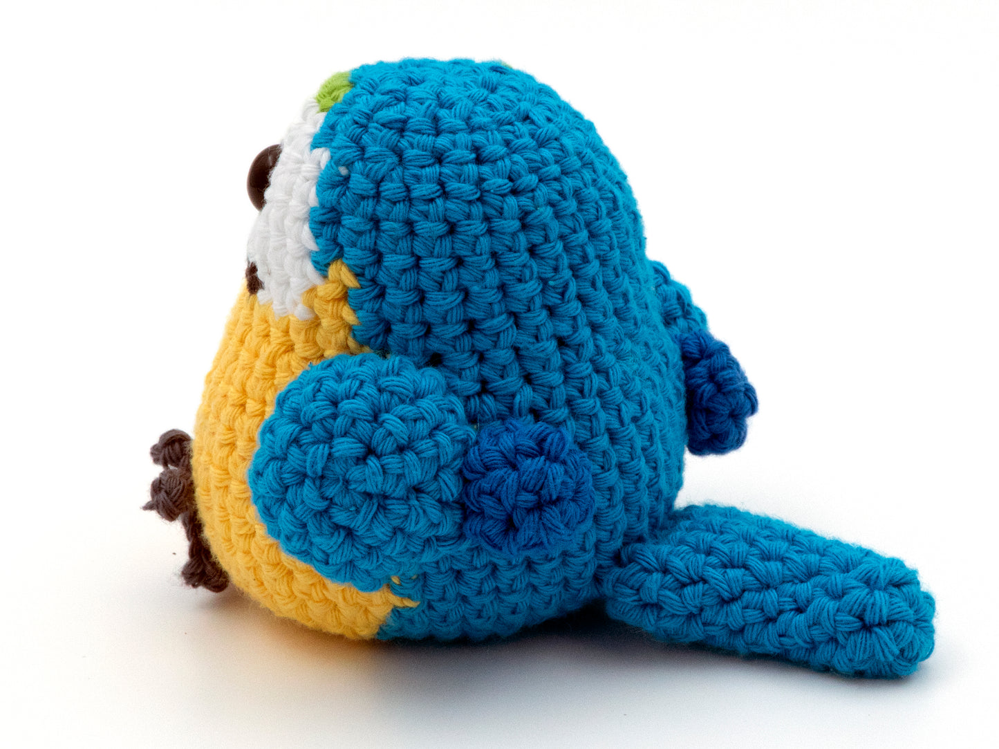 Crochet Pattern: Blue and Gold Macaw