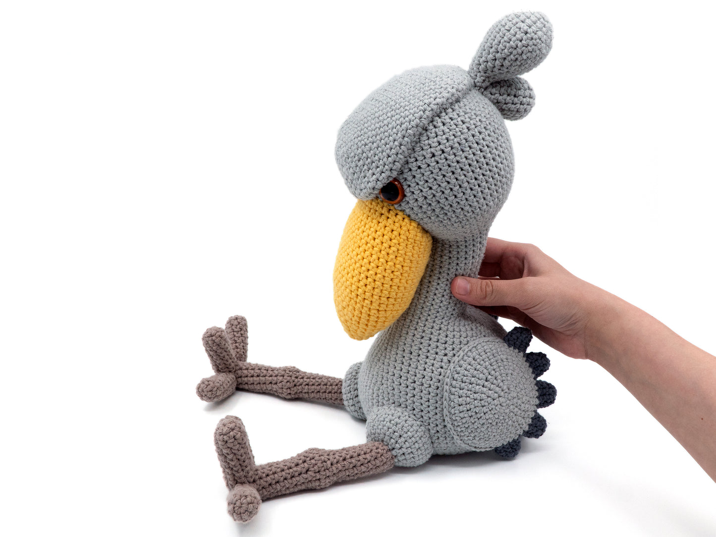 Crochet Pattern: Shoebill Stork