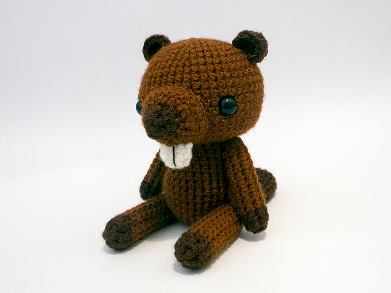 Crochet Pattern: Woodland Beaver