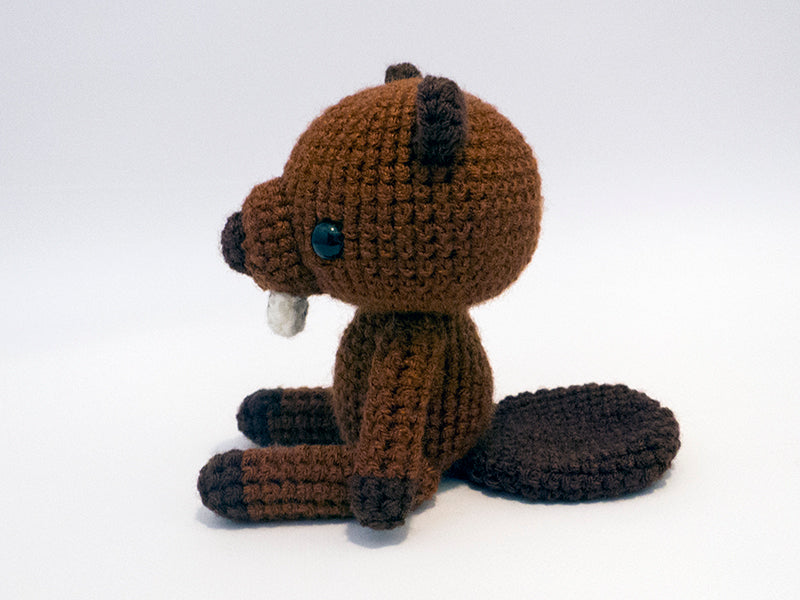 Crochet Pattern: Woodland Beaver