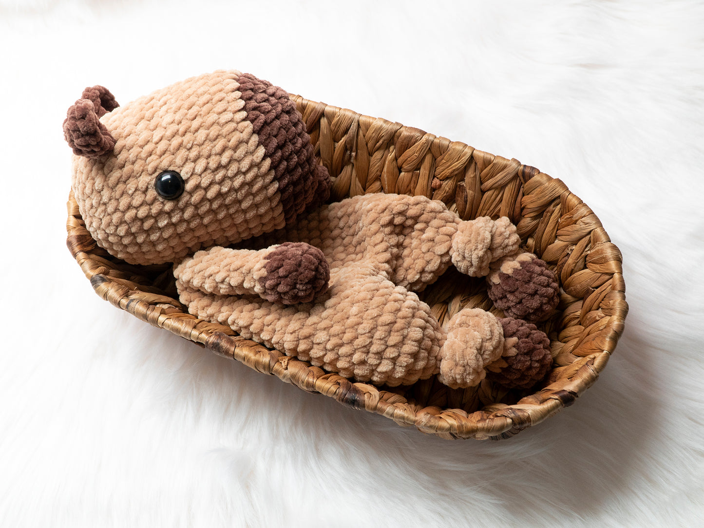 Crochet Pattern: Capybara Lovey