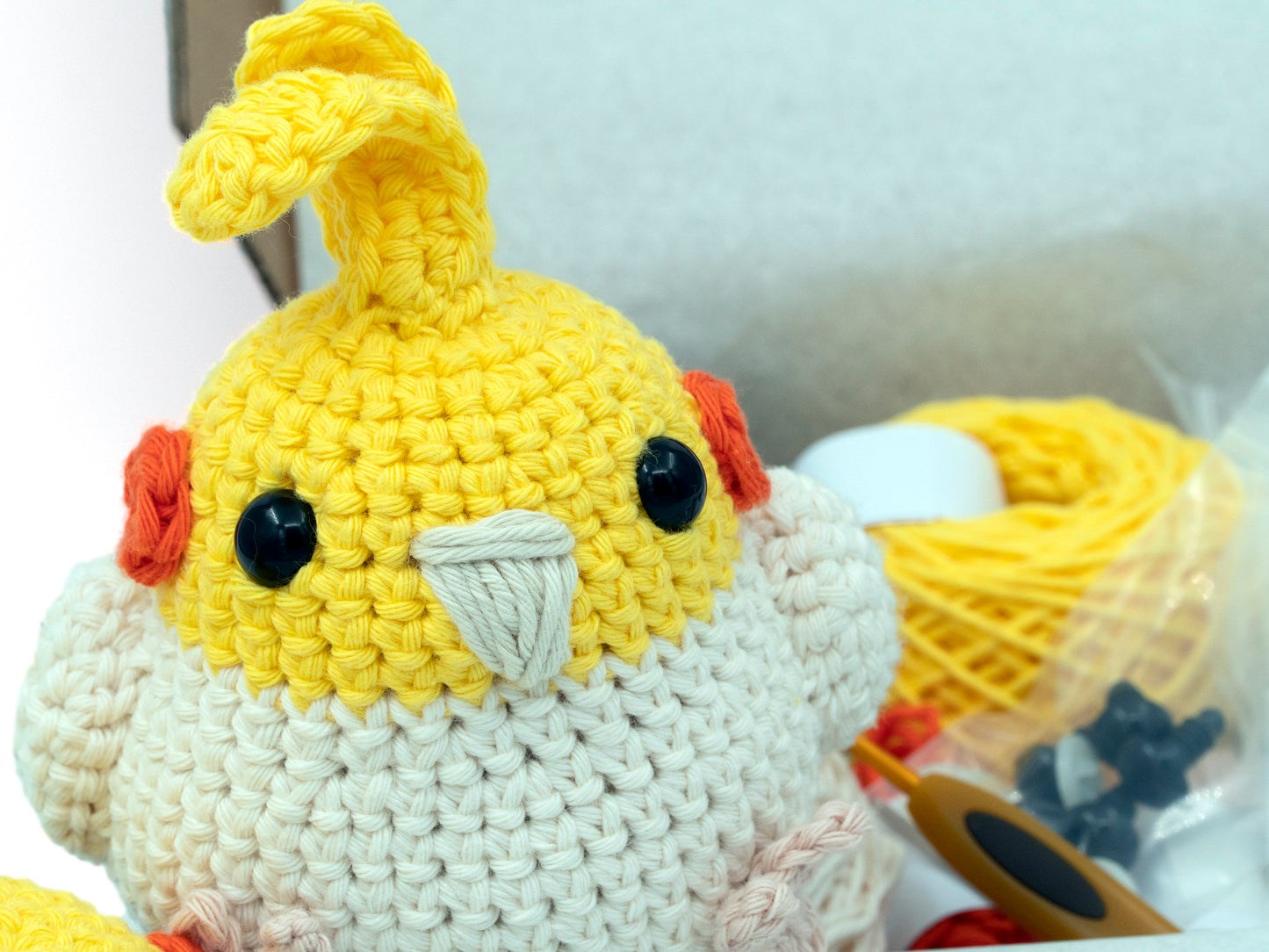 Crochet Kit: Cockatiel