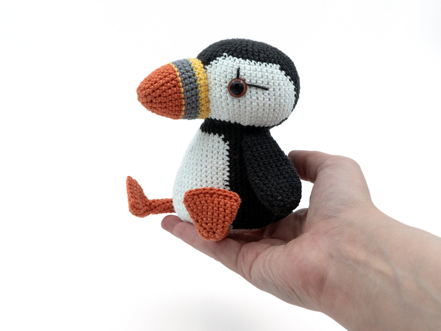 Crochet Pattern: Puffin Bird