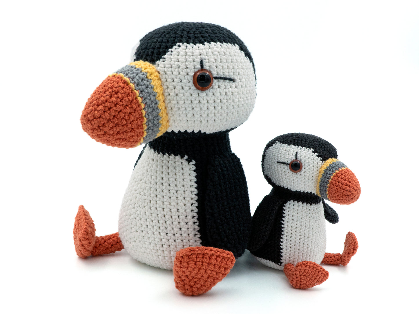 Crochet Pattern: Puffin Bird