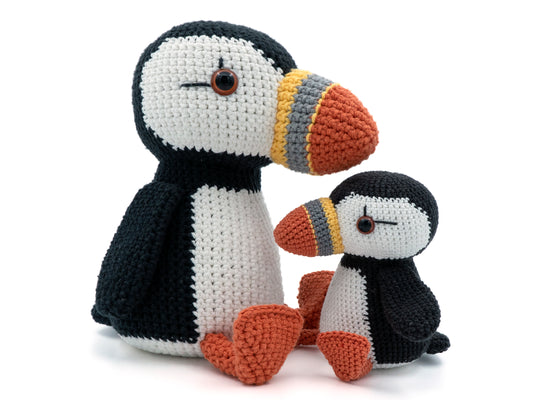 Crochet Pattern: Puffin Bird