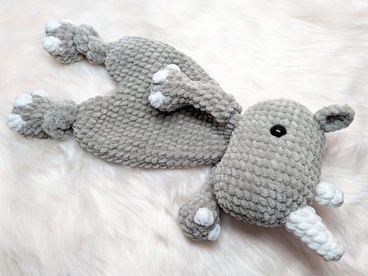 Crochet Pattern: Rhino Lovey