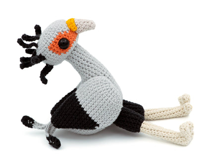 Crochet Pattern: Secretary Bird