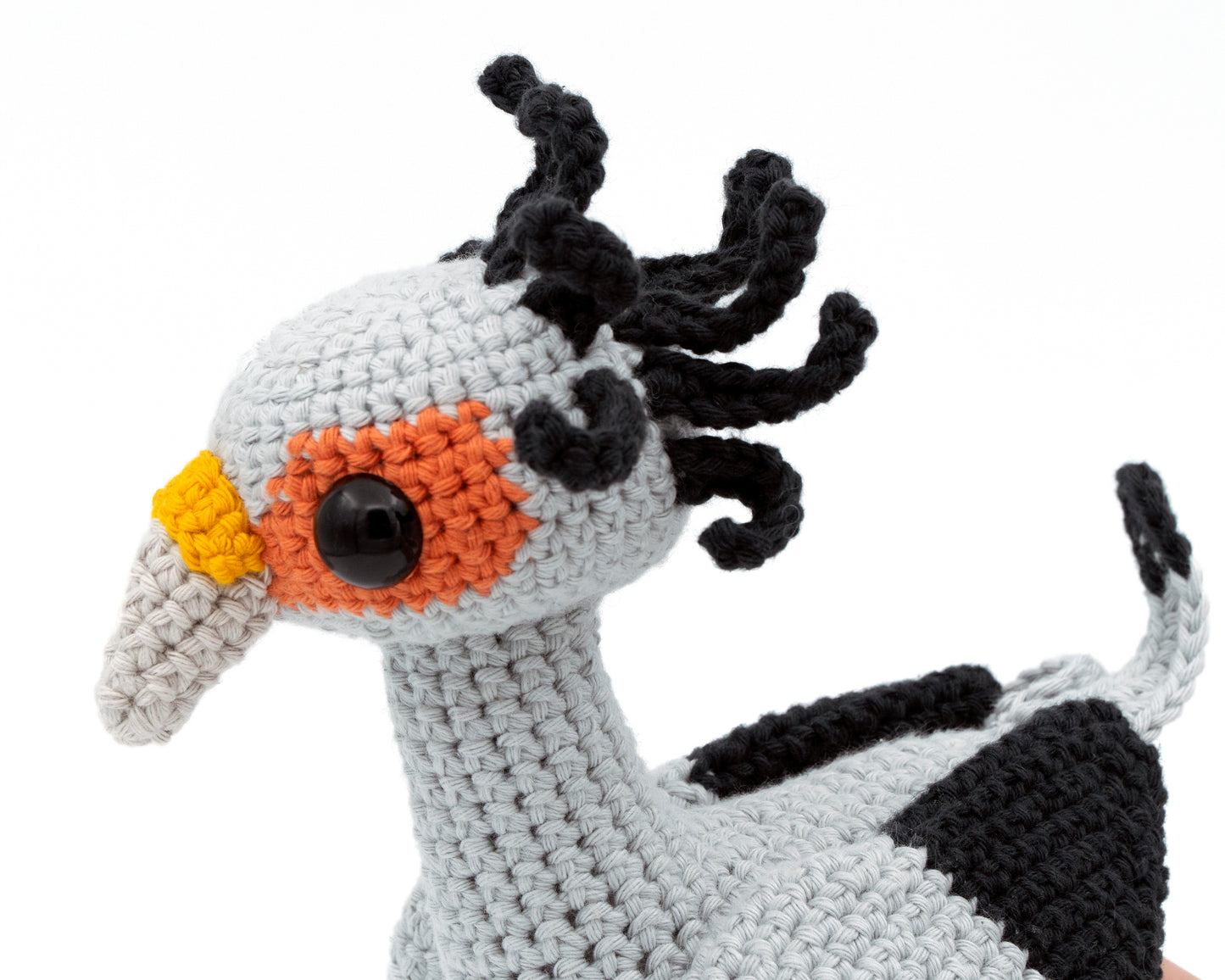Crochet Pattern: Secretary Bird