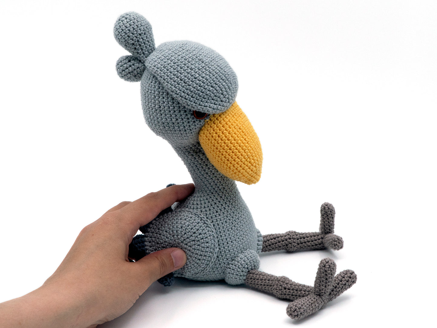 Crochet Pattern: Shoebill Stork