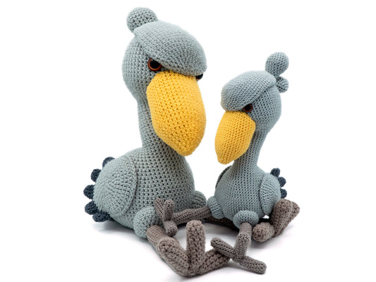 Crochet Pattern: Shoebill Stork