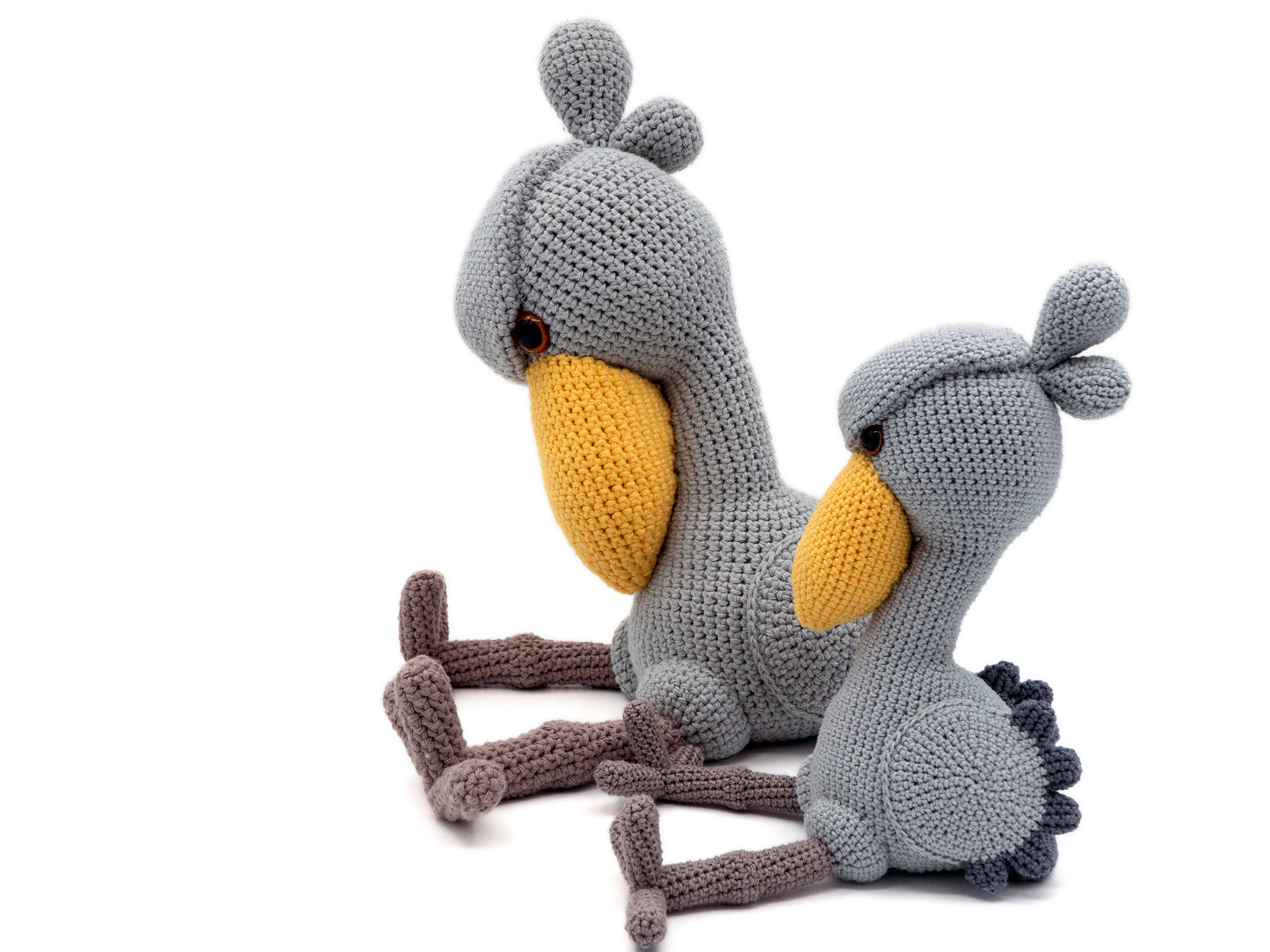 Crochet Pattern: Shoebill Stork