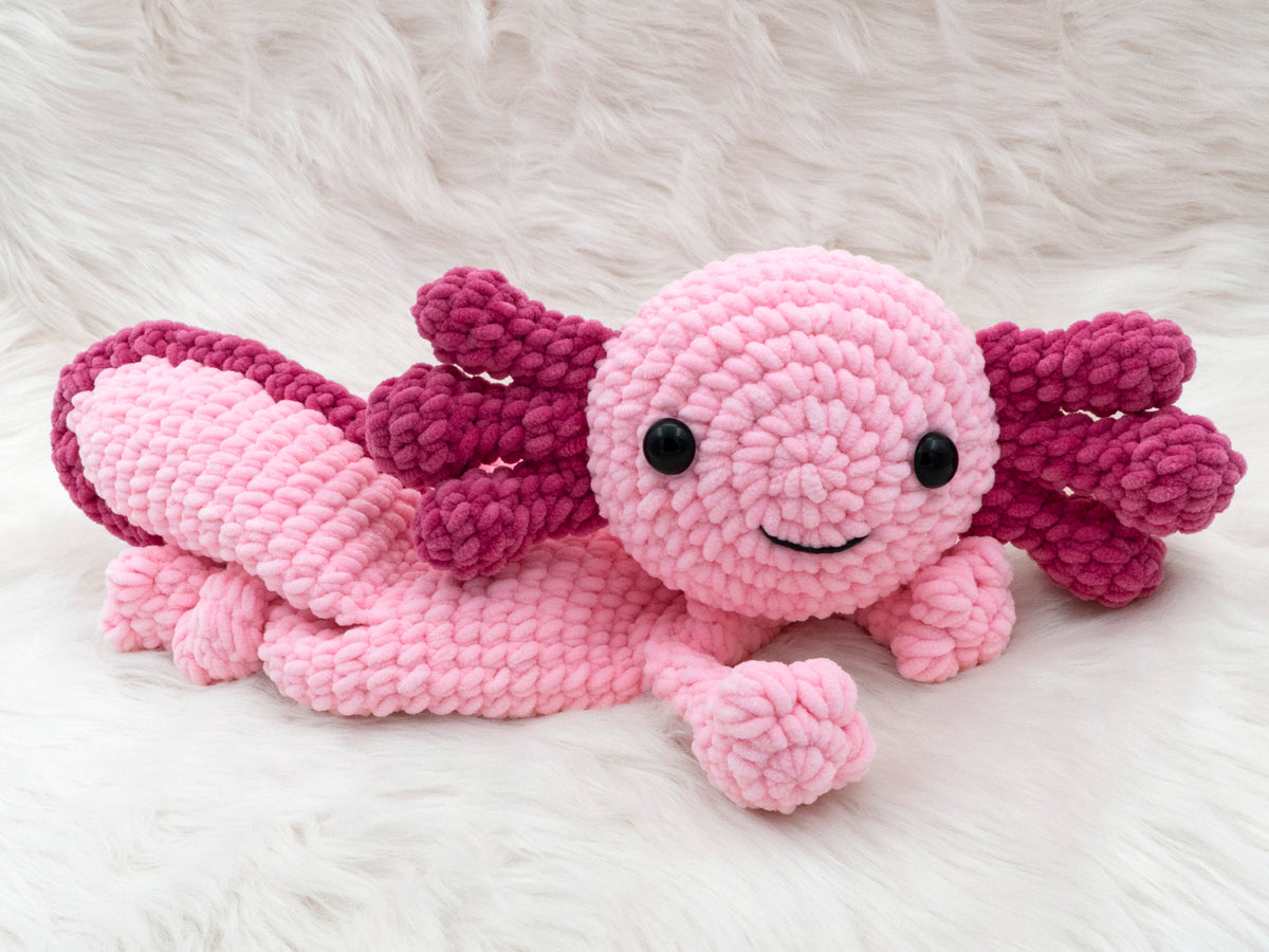 Crochet Pattern: Axolotl Lovey