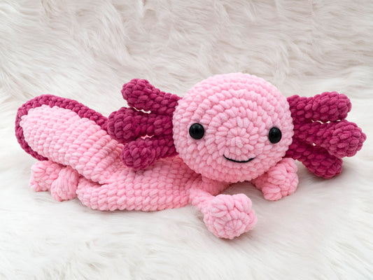 Crochet Pattern: Axolotl Lovey