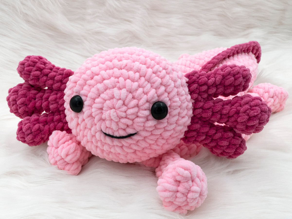 Crochet Pattern: Axolotl Lovey