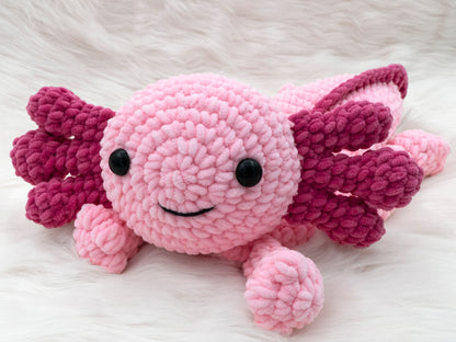 Crochet Pattern: Axolotl Lovey