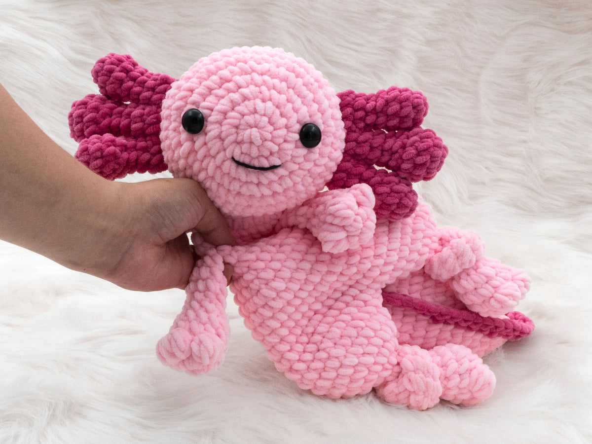 Crochet Pattern: Axolotl Lovey