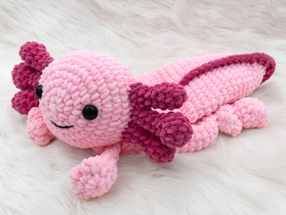 Crochet Pattern: Axolotl Lovey