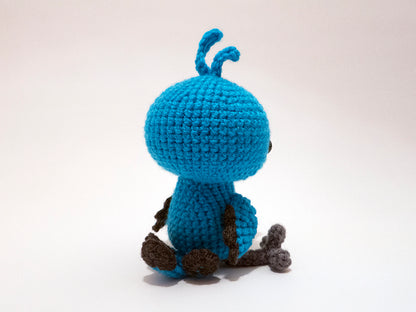 Crochet Pattern: Woodland Bluebird