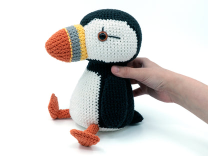Crochet Pattern: Puffin Bird