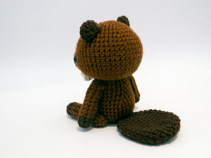 Crochet Pattern: Woodland Beaver