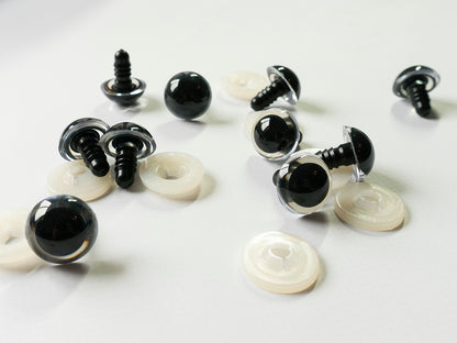 15 mm Clear Safety Eyes