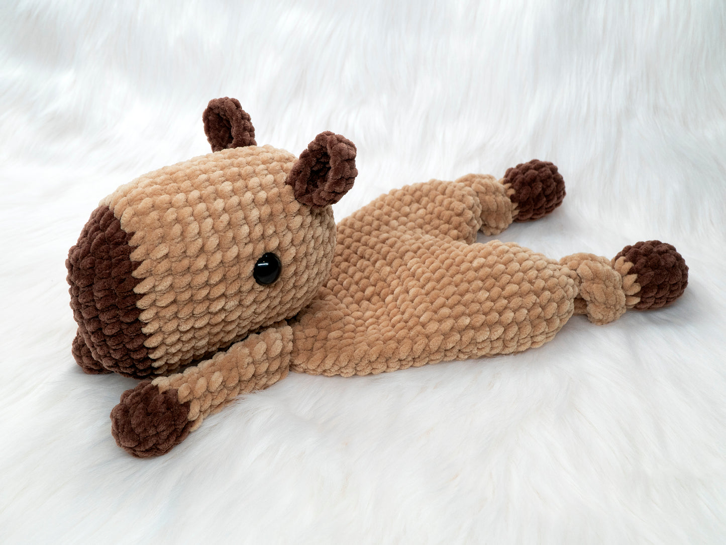 Crochet Pattern: Capybara Lovey
