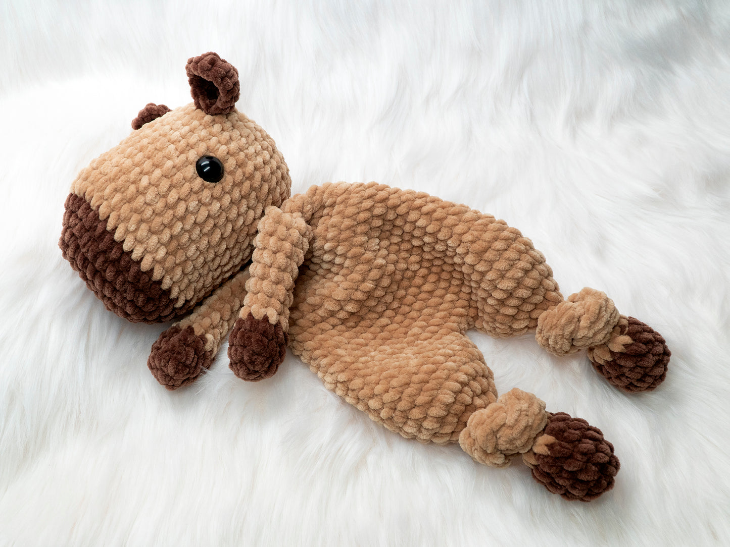 Crochet Pattern: Capybara Lovey