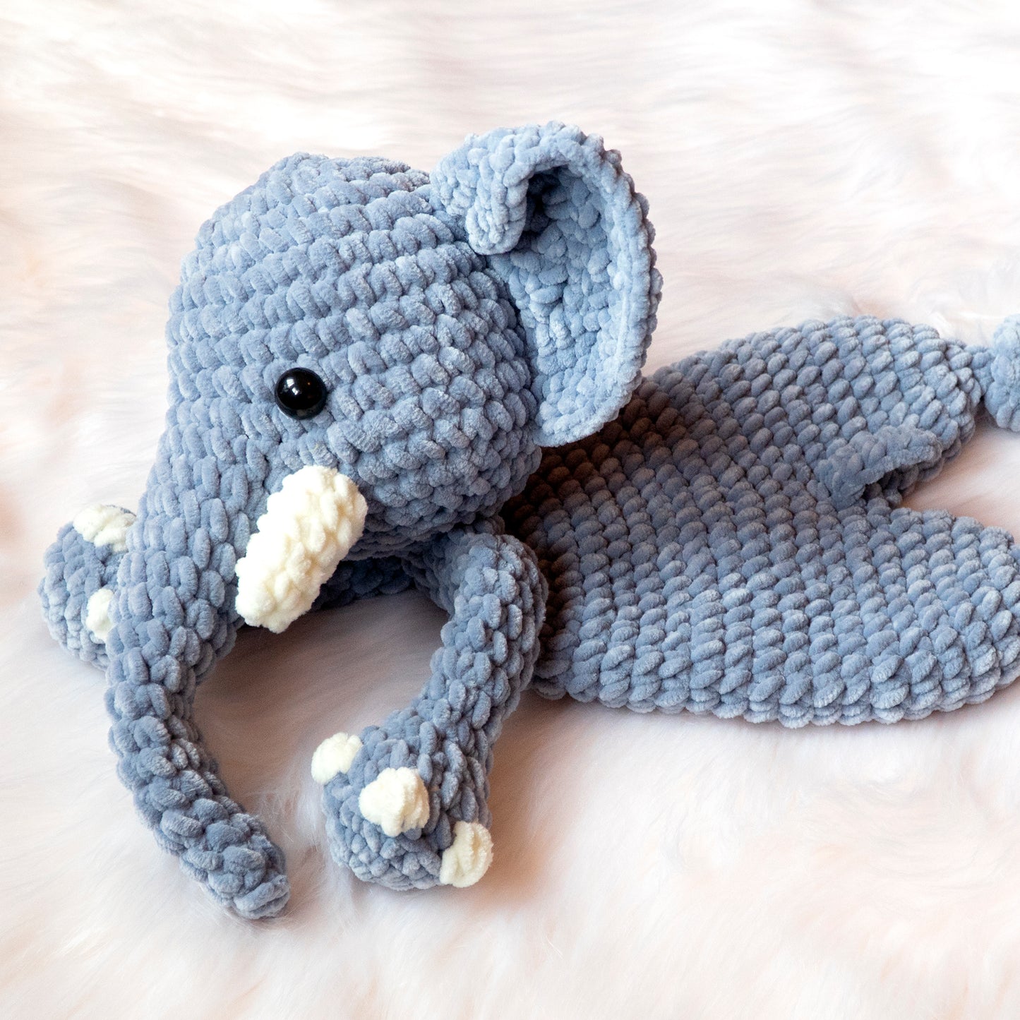 Crochet Pattern: Elephant Lovey