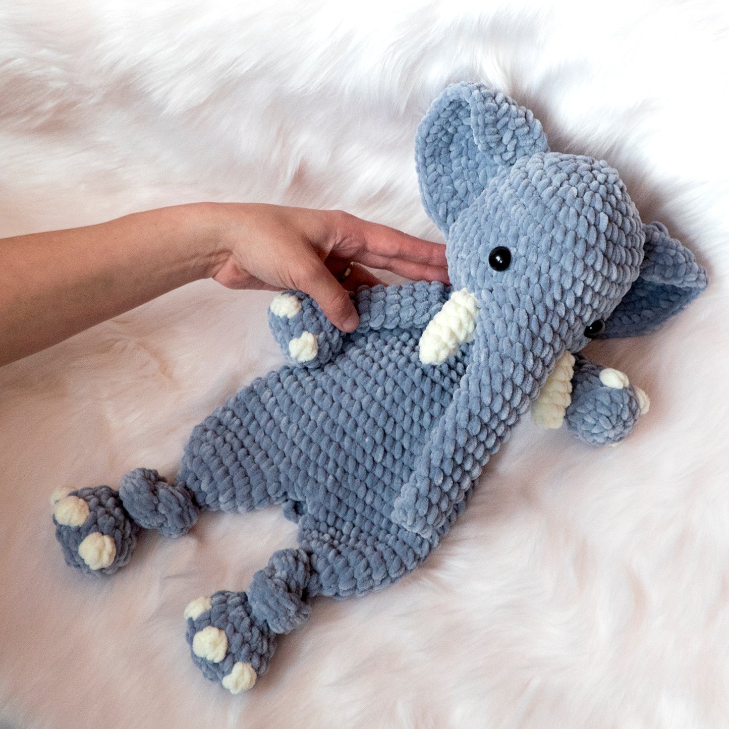 Crochet Pattern: Elephant Lovey