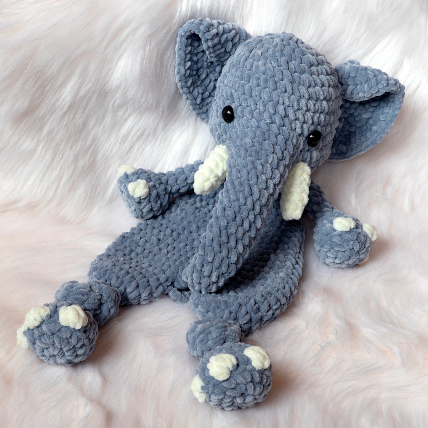 Crochet Pattern: Elephant Lovey