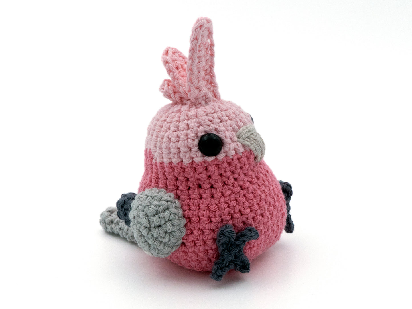 Crochet Pattern: Galah Cockatoo