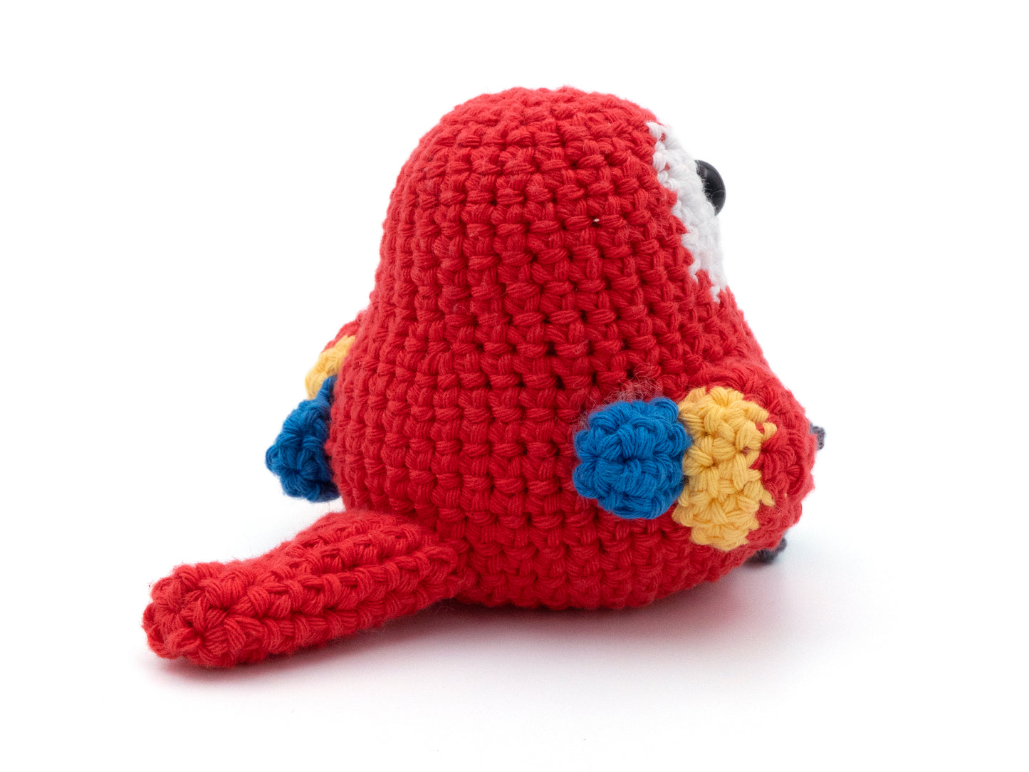 Crochet Pattern: Scarlet Macaw
