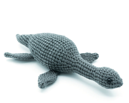 amigurumi crochet plesiosaurus pattern three quarter view