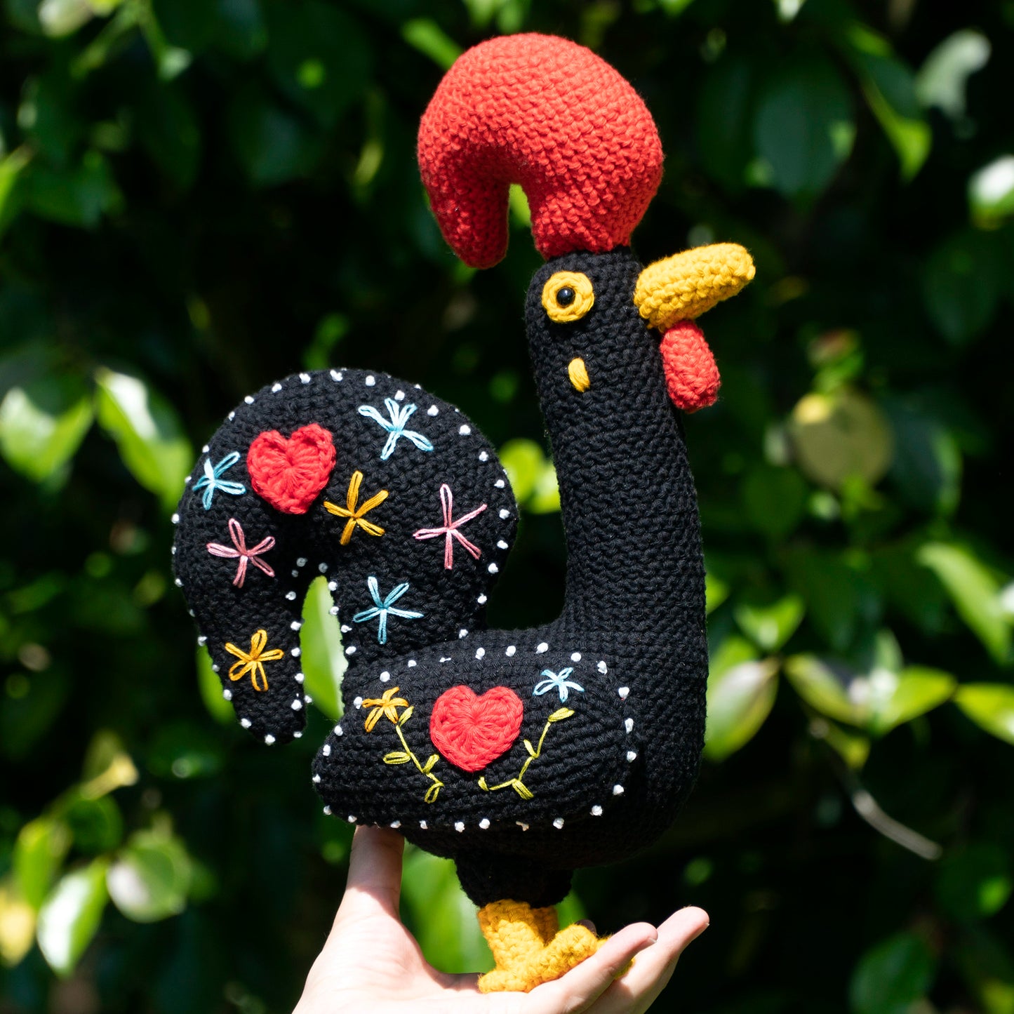 Crochet Pattern: Galo de Barcelos