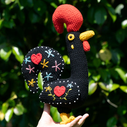Crochet Pattern: Galo de Barcelos