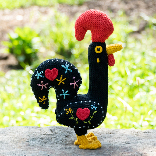 Crochet Pattern: Galo de Barcelos