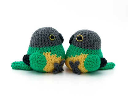 Crochet Pattern: Senegal Parrot