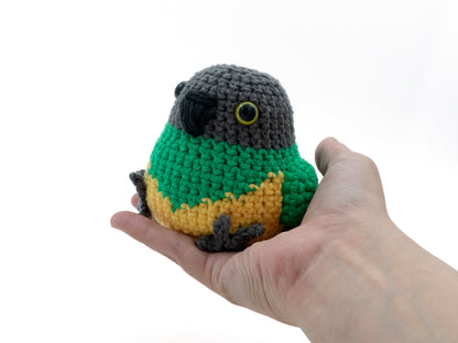 Crochet Pattern: Senegal Parrot