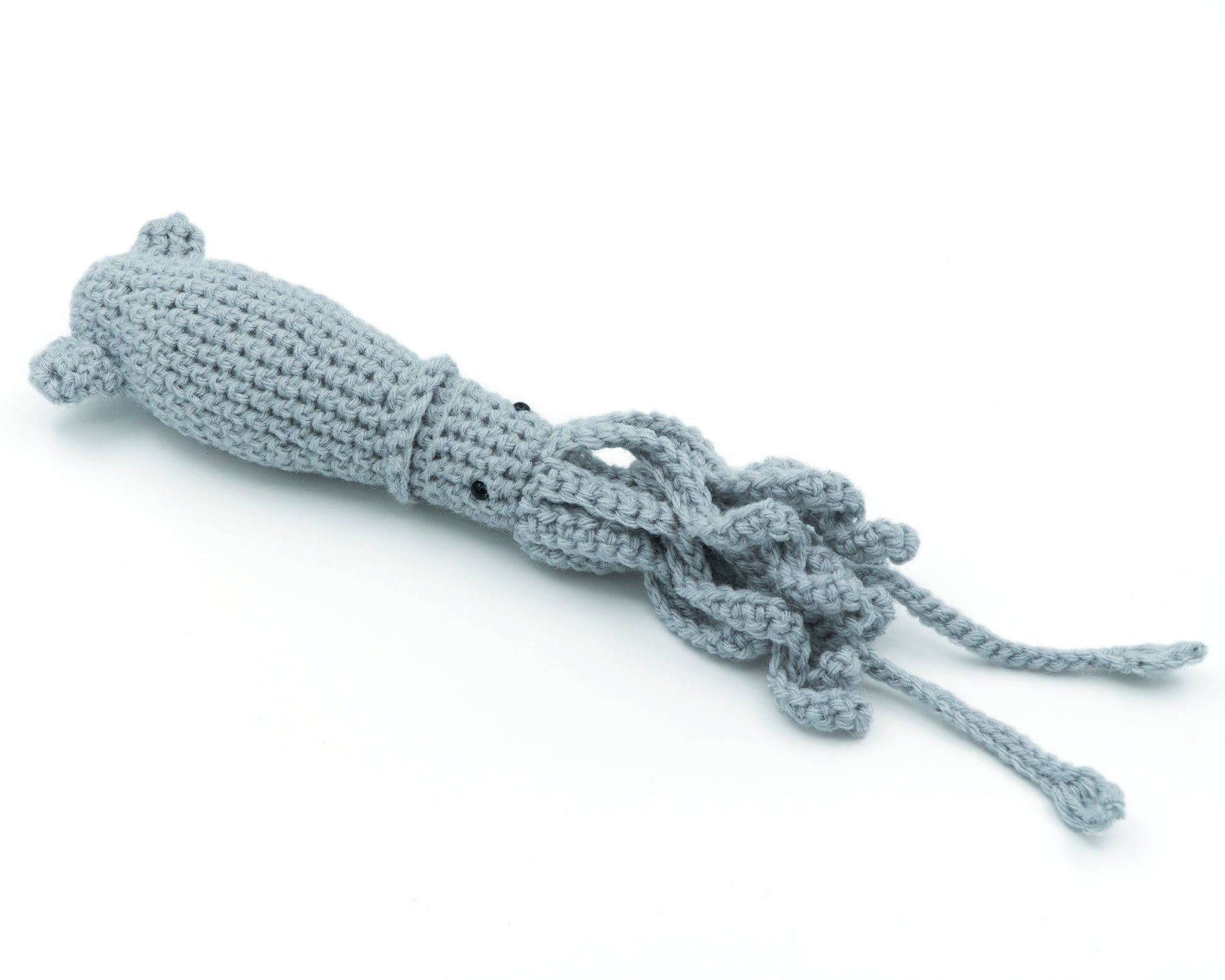 amigurumi crochet squid pattern swimming away