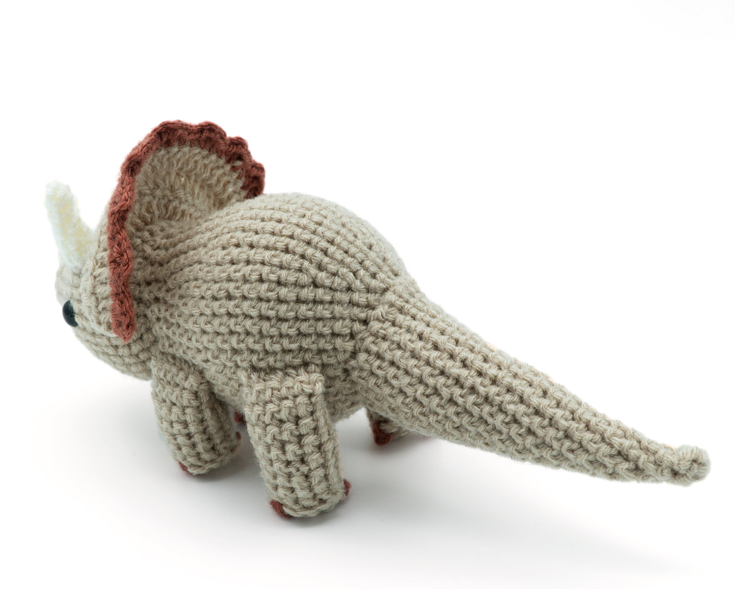 Crochet Pattern: Triceratops