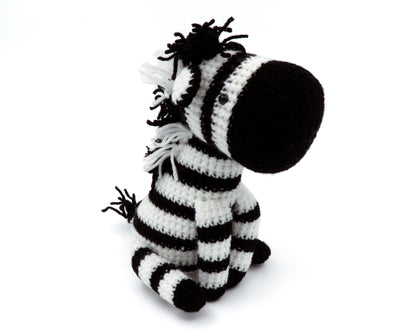 amigurumi crochet equine pattern bundle with zebra 